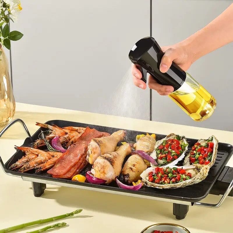 200ml Sauce Sprayer Bottle, BBQ Cooking Kitchen Olive Oil Sprayer, Oil Spray Empty Bottle, High Pressure Spray Bottles, Multipurpose Spray Bottle, Cooking Mister Spray Kitchen Tool 200ml Sauce Sprayer Bottle, BBQ Cooking Kitchen Olive Oil Sprayer, Oil Spray Empty Bottle, High Pressure Spray Bottles, Multipurpose Spray Bottle, Cooking Mister Spray Kitchen Tool